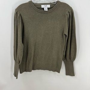 M Magaschoni  puff sleeve sweater S